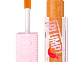 Maybelline Lifter Plump Gloss with Chili Pepper Ενυδατικό Lip Gloss με Τσίλι για Σαρκώδη Χείλη 5.4ml  - 008 Hot Honey