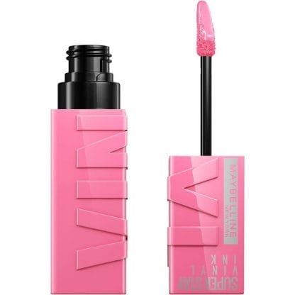 Maybelline Superstay Vinyl Ink Υγρό Κραγιόν με Vinyl Τελείωμα για Χείλη με Έντονο Χρώμα & Διάρκεια 1 Τεμάχιο - 155. Upbeat