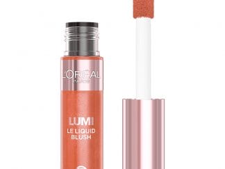 L'Oreal Paris Lumi Le Liquid Blush Υγρό Ρουζ με Λαμπερό Χρώμα Κατάλληλο για Ευαίσθητο Δέρμα 11ml - 627 Glowy Warm Peach