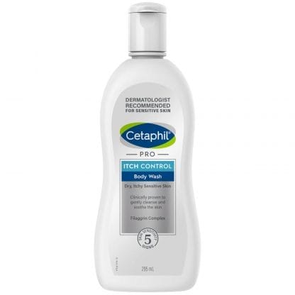 Cetaphil Pro Itch Control Body Wash Αφρόλουτρο Σώματος για Ξηρή & Κνησμώδη Ευαίσθητη Επιδερμίδα 295ml