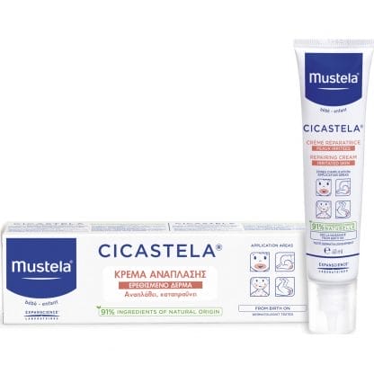Mustela Cicastela Repairing Cream for Irritated Skin Κρέμα Ανάπλασης για Ερεθισμένο Δέρμα 40ml