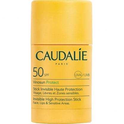 Caudalie Vinosun Protect High Protection Invisible Stick Spf50 Αντηλιακό Στικ Υψηλής Προστασίας για Πρόσωπο, Σώμα & Ευαίσθητες Περιοχές 15g