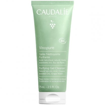 Caudalie Purifying Gel Cleanser Ενυδατικό Καθαριστικό Τζελ που Συσφίγγει τους Πόρους 75ml