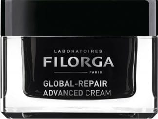 Filorga Global Repair Advanced Youth Cream Ισχυρή Κρέμα για Πρόσωπο, Λαιμό & Ντεκολτέ Ολικής Αντιγήρανσης που Χαρίζει Δέρμα Ορατά πιο Νεανικό Γεμάτο Θρέψη & Λάμψη 50ml