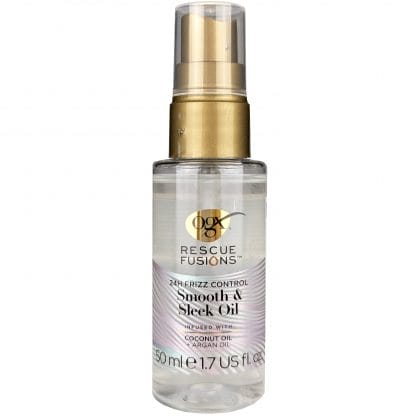 OGX Rescue Fusions 24hr Frizz Control Smooth & Sleek Oil Έλαιο Λείανσης & Ενυδάτωσης για 24ωρο Έλεγχο του Φριζαρίσματος 50ml