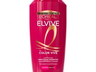 L'Oreal Paris Elvive Color Vive Shampoo Σαμπουάν Περιποίησης για Βαμμένα Μαλλιά με Εκχύλισμα Παιώνιας 700ml