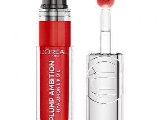 L'Oreal Paris Plump Ambition Hyaluron Lip Oil Ενυδατικό Λάδι Όγκου Χειλιών με Υαλουρονικό Οξύ 24ωρης Διάρκειας 5ml - 380 Rouge In Love