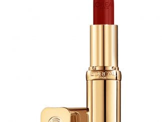 L'Oreal Paris Color Riche Satin Lipstick Κρεμώδες Κραγιόν με Πλούσια Υφή Εμπλουτισμένο με Argan Oil 1 Τεμάχιο - 1990 Le Bordeaux