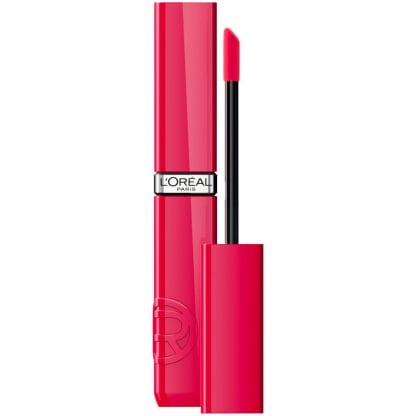 L'Oreal Paris Infaillible Laque Resitance Liquid Lipstick Υγρό Λαμπερό Κραγιόν για Έντονο Χρώμα Μακράς Διάρκειας 4.3ml - 250 Pink Oulala