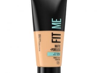 Maybelline Fit Me Matte + Poreless Foundation Makeup που Ταυτίζεται Τέλεια με την Επιδερμίδα 30ml - 128 Warm Nude
