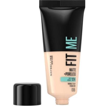 Maybelline Fit Me Matte + Poreless Foundation Makeup που Ταυτίζεται Τέλεια με την Επιδερμίδα 30ml - 095 Fair Porcelain