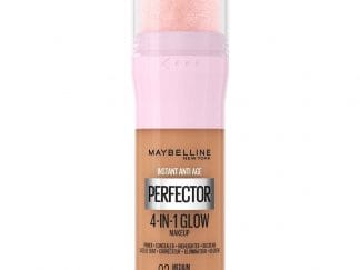 Maybelline Instant Anti-Age Perfector 4-in-1 Glow Makeup Πολυχρηστικό Makeup για Λαμπερή Επιδερμίδα με Σφουγγαράκι 20ml - 02 Medium