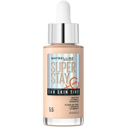Maybelline Super Stay 24H Skin Tint with Vitamin C Liquid Foundation ​​​​​​​Υγρό Make Up με Βιταμίνη C για Ομοιόμορφη Κάλυψη έως & 24 Ώρες 30ml - 5.5