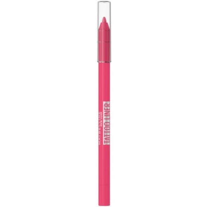 Maybelline Tatoo Liner Sharpenable Gel Pencil Αδιάβροχο Μολύβι Ματιών με Υφή Τζελ & Έντονο Χρώμα που Διαρκεί 1 Τεμάχιο - 802 Ultra Pink
