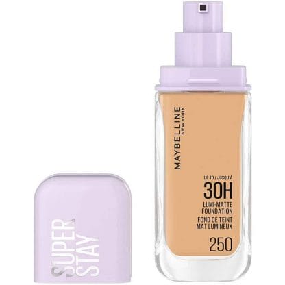 Maybelline Super Stay Lumi Matte Foundation Υγρό Βελούδινο Ματ Foundation Μεγάλης Διάρκειας 35ml - 250