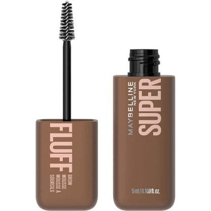 Maybelline Superfluff Brow Mousse Μάσκαρα για Φρύδια με Διάρκεια Έως 16 Ώρες 5ml - Soft Brown