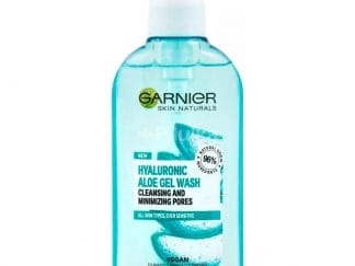 Garnier Skinactive Hyaluronic Aloe Gel Wash Gel Καθαρισμού Προσώπου με Αλόη & Υαλουρονικό Οξύ για Όλους τους Τύπους Επιδερμίδας 200ml