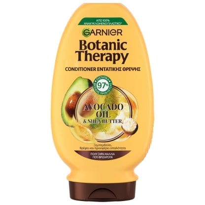 Garnier Botanic Therapy Avocado Oil & Shea Butter Conditioner Μαλακτική Κρέμα Εντατικής Θρέψης για Πολύ Ξηρά Μαλλιά που Φριζάρουν 200ml