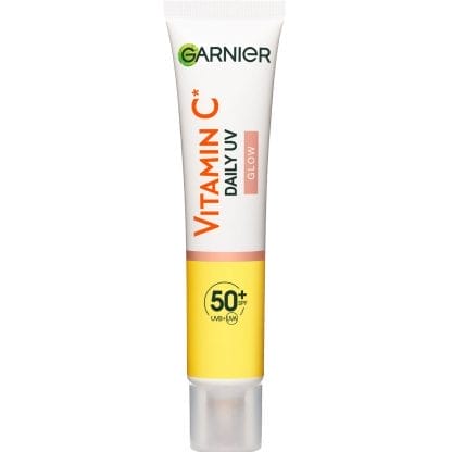Garnier Skinactive Vitamin C Daily UV Glow-Boosting Fluid Spf50+ Αντηλιακή Κρέμα Προσώπου για Λάμψη Πολύ Υψηλής Προστασίας 40ml