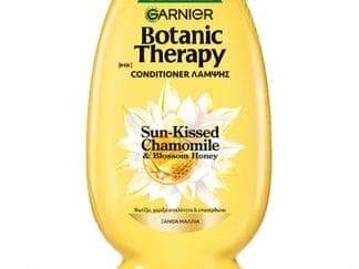 Garnier Botanic Therapy Sun-Kissed & Blossom Honey Chamomile Conditioner Μαλακτική Κρέμα Μαλλιών για Λάμψη με Χαμομήλι & Μέλι Ανθέων 200ml
