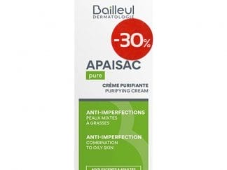 Bailleul Promo Apaisac Pure Anti-Imperfection Purifying Cream Ελαφριά Ενυδατική Κρέμα που Μειώνει τις Ατέλειες & Συσφίγγει τους Πόρους για Μεικτή έως Λιπαρή Επιδερμίδα 40ml