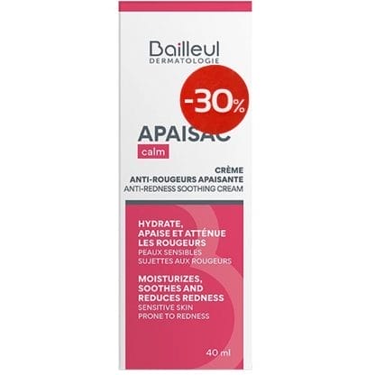 Bailleul Promo Apaisac Calm Anti-Redness Soothing Cream Καταπραϋντική Κρέμα Κατά της Ερυθρότητας 40ml