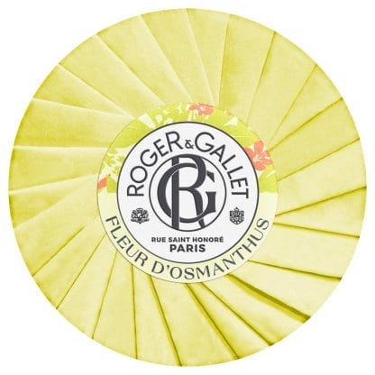 Roger & Gallet Fleur D' Osmanthus Soap Bar Γυναικείο Αναζωογονητικό Φυτικό Σαπούνι Σώματος με Τονωτικό Άρωμα Άνθους Βερίκοκου 100g