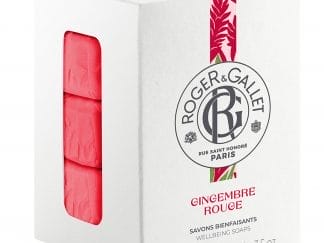Roger & Gallet Πακέτο Προσφοράς Gingembre Rouge Perfumed Soap Bars Γυναικείο Αναζωογονητικό Φυτικό Σαπούνι Σώματος με Άρωμα Τζίντζερ 3x100g