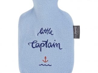 Fashy Little Stars My Hot Water Bottle 6m+ Παιδική Θερμοφόρα από 6 Μηνών με Επένδυση Fleece 800ml - Γαλάζιο