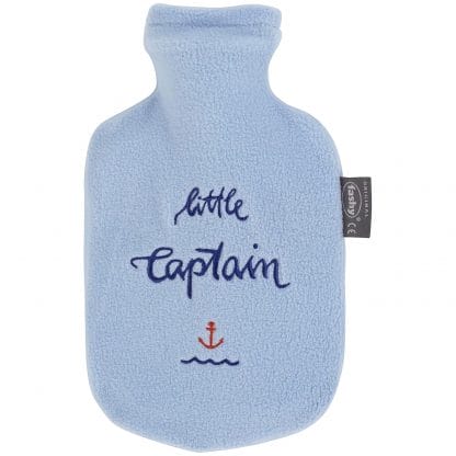 Fashy Little Stars My Hot Water Bottle 6m+ Παιδική Θερμοφόρα από 6 Μηνών με Επένδυση Fleece 800ml - Γαλάζιο