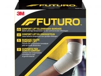 3M Futuro Comfort Elbow Support Ελαστική Περιαγκωνίδα που Παρέχει Στήριξη σε Δύσκαμπτους, Αδύναμους & Τραυματισμένους Αγκώνες Κωδ 76579 1 Τεμάχιο - Large