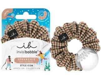 Invisibobble Sprunchie Original Apres-Ski Jacquard Χριστουγεννιάτικο Λαστιχάκι Μαλλιών για Γερό Κράτημα 1 Τεμάχιο