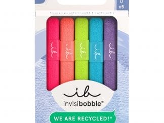 Invisibobble Hair Tie Neon Glow Λαστιχάκια Μαλλιών για Κράτημα με Λιγότερα Σημάδια, Λιγότερο Πόνο & Φθορά 5 Τεμάχια