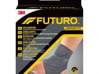 3M Futuro Comfort Fit Ρυθμιζόμενη Επιστραγαλίδα για Καθημερινή Άνεση & Στήριξη Γκρι One Size 1 Τεμάχιο, Κωδ 04037