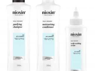 Nioxin Promo Scalp Recovery Purifying Shampoo 200ml & Moisturising Conditioner 200ml & Soothing Serum 100ml,Σαμπουάν, Ενυδατική Μαλακτική Κρέμα & Καταπραϋντικός Ορός Κατά της Πιτυρίδας