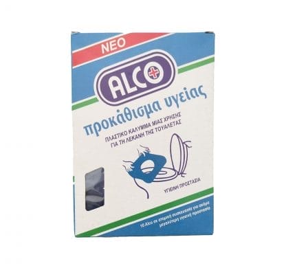 ALCO Προκάθισμα Υγείας μιας Χρήσης για Λεκάνη Τουαλέτας 10pcs