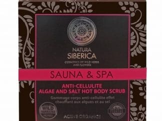 Natura Siberica Sauna & Spa Anti-Cellulite Algae & Salt Hot Body Scrub Scrub Απολέπισης Σώματος με Φύκια & Αλάτι Κατά της Κυτταρίτιδας 370ml