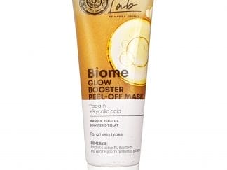 Natura Siberica Lab Biome Glow Booster Peel-Off Mask Μάσκα Λάμψης Προσώπου με Παπαΐνη & Γλυκολικό Οξύ 75ml