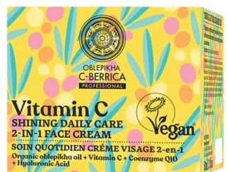 Natura Siberica Oblepikha Vitamin C Shining Daily Care 2-In-1 Face Cream Ενυδατική Κρέμα Προσώπου 2 σε 1 για Λαμπερή & Νεανική επιδερμίδα 50ml