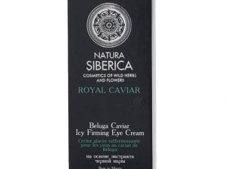 Natura Siberica Royal Caviar Icy Firming Eye Cream Αντιγηραντική 24ωρη Κρέμα Ματιών Ελαφριάς Υφής για Αποτέλεσμα Lifting με Μαύρο Χαβιάρι 15ml