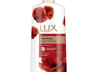 LUX Secret Poppy Body Wash with Scent of Bergamot Αφρόλουτρο με Έντονο Άρωμα από Άνθη Εξωτικών Λουλουδιών & Περγαμόντο 560ml