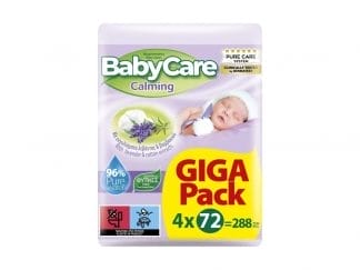 Μωρομάντηλα Babycare Calming 288τεμ (4*72τεμ)