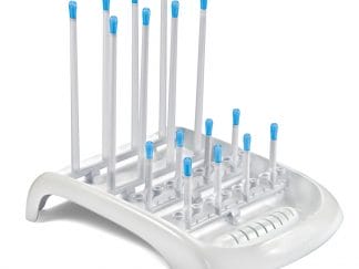 Munchkin Deluxe Drying Rack Στεγνωτήρας Μπιμπερό Λευκό 1 Τεμάχιο
