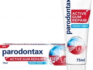 Parodontax Active Gum Repair Fresh Mint Toothpaste Οδοντόκρεμα για την Αποκατάσταση των Ούλων που Αιμορραγούν από τη 1η Εβδομάδα με Γεύση Μέντα 75ml
