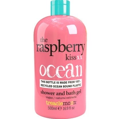 Treaclemoon The Raspberry Kiss Bath & Shower Gel Ενυδατικό, Θρεπτικό & Αναζωογονητικό Αφρόλουτρο Σώματος με Εκχύλισμα Βατόμουρου 500ml