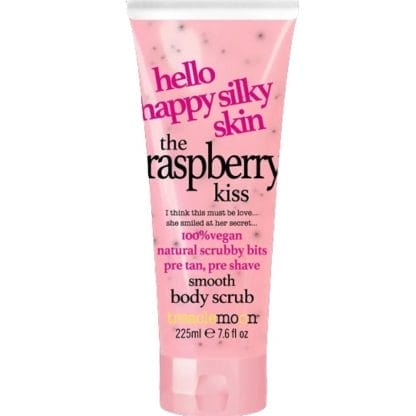 Treaclemoon The Raspberry Kiss Smooth Body Scrub Απολεπιστικό Σώματος για Αίσθηση Φρεσκάδας με Άρωμα Βατόμουρο 225ml