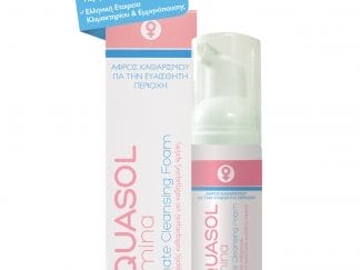 Galenica Aquasol Femina Intimate Cleansing Foam Απαλός Αφρός Καθαρισμού για την Καθημερινή Υγιεινή της Ευαίσθητης Περιοχής 40ml