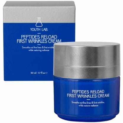 Youth Lab Peptides Reload First Wrinkles Cream Αντιρυτιδική Κρέμα Προσώπου για τα Πρώτα Σημάδια Γήρανσης της Επιδερμίδας & Επαναφοράς Λάμψης 50ml
