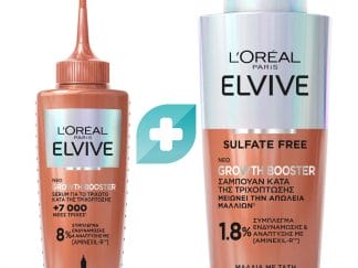 L'Oreal Paris Elvive Promo Growth Booster Shampoo 200ml & Growth Booster Serum 102ml