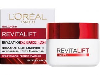 L'Oreal Paris Revitalift Day Cream Ενυδατική Κρέμα Ημέρας Προσώπου με Αντιρυτιδική - Συσφικτική Δράση 50ml